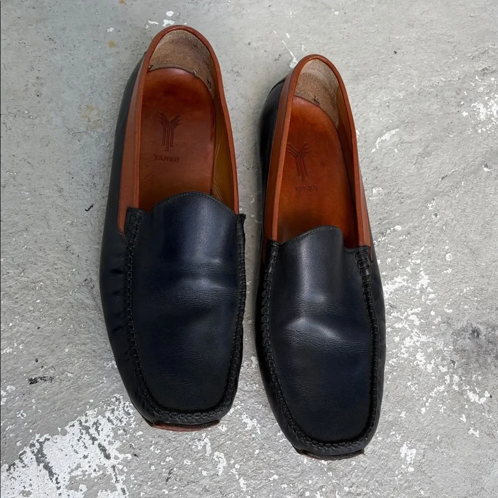Yanks Belgium two tone loafers